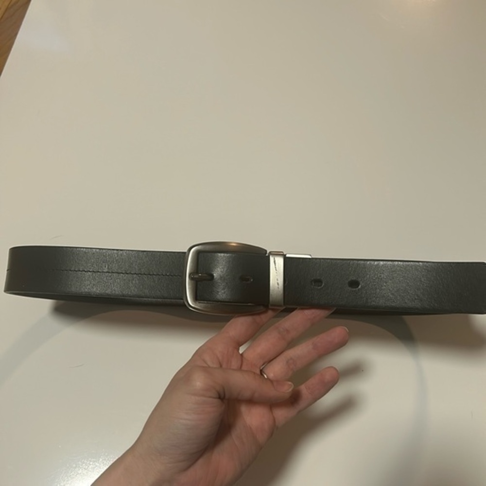 Fossil reversible‎ leather belt sz 36